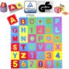 KIDUKU® Puzzle Tapis Mousse Bébé, 86 Pièces, Tapis De Jeu Très Résistant Pour Enfants, Alphabets & Chiffres -ATMOSPHERA || VIDAXL || Safavieh Soldes 19765449 1