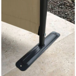 Paravent 220 X 165 Cm Séparateur De Tissu Jardin En 4 Parties Pliable Balcon Écran De Confidentialité Partition Beige -ATMOSPHERA || VIDAXL || Safavieh Soldes 21101993 5