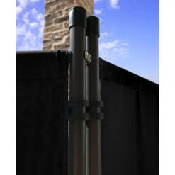 Paravent 340 X 165 Cm Séparateur De Tissu Jardin En 6 Parties Pliable Balcon Écran De Confidentialité Partition Noir -ATMOSPHERA || VIDAXL || Safavieh Soldes 21102008 2