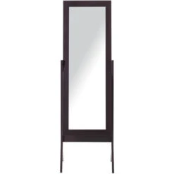 HOMCOM Miroir à Pied Inclinaison Réglable Dim. 47L X 46l X 148H Cm MDF Brun Foncé 11 HOMCOM Miroir à Pied Inclinaison Réglable Dim. 47L X 46l X 148H Cm MDF Brun Foncé -ATMOSPHERA || VIDAXL || Safavieh Soldes 21630343 5
