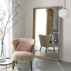 Miroir En Chêne Rectangulaire 100 X 180 Cm GABY 10 Miroir En Chêne Rectangulaire 100 X 180 Cm GABY -ATMOSPHERA || VIDAXL || Safavieh Soldes 24196413 4