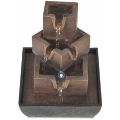 Hommoo Fontaine D'interieur Avec Lampe LED Polyresine HDV10425 -ATMOSPHERA || VIDAXL || Safavieh Soldes 25065470 4