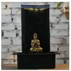Fontaine Feng Shui Zenitude - L 31 X L 23 X H 42 Cm - Polyrésine - Livraison Gratuite