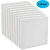 LITZEE Akademie Lot De 10 Châssis Entoilés 100 % Coton Blanc 20 X 20 Cm -ATMOSPHERA || VIDAXL || Safavieh Soldes 26462149 1