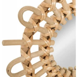 ATMOSPHERA Set De 3 Miroirs En Rotins - Beige - Livraison Gratuite -ATMOSPHERA || VIDAXL || Safavieh Soldes 27551357 5