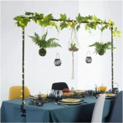 ATMOSPHERA Barre Extensible Décoration De Table - L 200 X H 100 Cm - Fer - Livraison Gratuite -ATMOSPHERA || VIDAXL || Safavieh Soldes 27619579 4