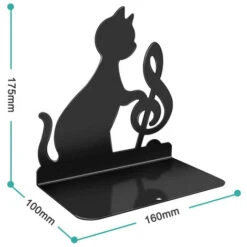 Serre-livres, Paire De Porte-livres, Métal Noir, Serre-livres Pour étagères, Design Géométrique, Antidérapant 17,5 × 16 × 10cm 11 Serre-livres, Paire De Porte-livres, Métal Noir, Serre-livres Pour étagères, Design Géométrique, Antidérapant 17,5 × 16 × 10cm -ATMOSPHERA || VIDAXL || Safavieh Soldes 27991636 5