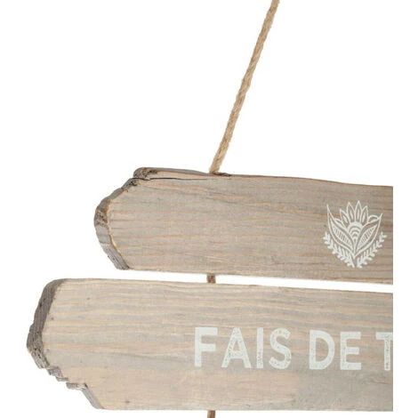 ATMOSPHERA Décoration Murale à Suspendre 28 X 38 Cm - Citation Rêve De Saint-Exupéry - Livraison Gratuite 4 ATMOSPHERA Décoration Murale à Suspendre 28 X 38 Cm - Citation Rêve De Saint-Exupéry - Livraison Gratuite – Image 2