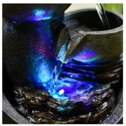 Fontaine Malla - L 18 X L 18 X H 28 Cm - LED - Livraison Gratuite -ATMOSPHERA || VIDAXL || Safavieh Soldes 29438895 3