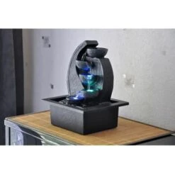 Zen'Light CASCADE-V2 Fontaine Polyrésine Gris/Noir 17 X 21 X 26 Cm 8 Zen'Light CASCADE-V2 Fontaine Polyrésine Gris/Noir 17 X 21 X 26 Cm -ATMOSPHERA || VIDAXL || Safavieh Soldes 29956795 2