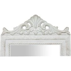 Miroir Sur Pied Avec Finition Blanc Antique CON GRECA 9 Miroir Sur Pied Avec Finition Blanc Antique CON GRECA -ATMOSPHERA || VIDAXL || Safavieh Soldes 30061359 3