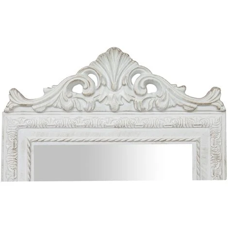 Miroir Sur Pied Avec Finition Blanc Antique CON GRECA 5 Miroir Sur Pied Avec Finition Blanc Antique CON GRECA – Image 3