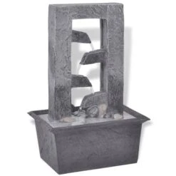 Fontaine D'intérieur Avec Lumière LED Poly-résine VidaXL -ATMOSPHERA || VIDAXL || Safavieh Soldes 3065001 2