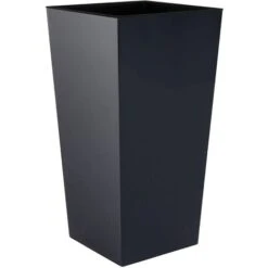 Prosperplast Urbi Grand Pot De 91,5 Litres, Plastique, 40 X 40 X 75 Cm Anthracite