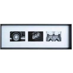 Atmosphera - Pêle-mêle Multivues 3 Photos En Bois Et Verre