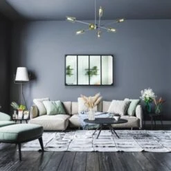 Miroir Verrière 4 Bandes Design Industriel 110X70 Cm 9 Miroir Verrière 4 Bandes Design Industriel 110X70 Cm -ATMOSPHERA || VIDAXL || Safavieh Soldes 32584776 3