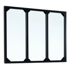 Miroir Verrière 3 Bandes Design Industriel 80X60 Cm -ATMOSPHERA || VIDAXL || Safavieh Soldes 32584778 4