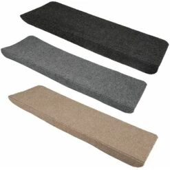 Lot De 15 Tapis D'escalier Marchette Escalier 65x25 Cm Gris -ATMOSPHERA || VIDAXL || Safavieh Soldes 32644543 4