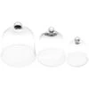 ATMOSPHERA Lot De 3 Cloches En Verre 23cm Transparent 1 ATMOSPHERA Lot De 3 Cloches En Verre 23cm Transparent -ATMOSPHERA || VIDAXL || Safavieh Soldes 33651297 1