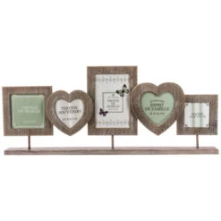 ATMOSPHERA Pêle-Mêle 5 Photos à Poser Campagne 55cm Naturel