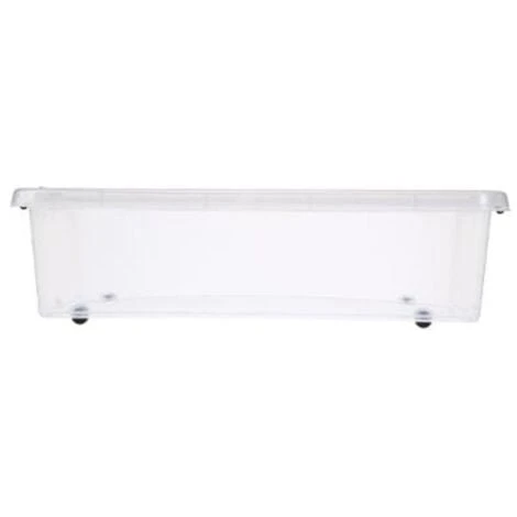 Boîte De Rangement Clip 22L Transparent 4 Boîte De Rangement Clip 22L Transparent – Image 2