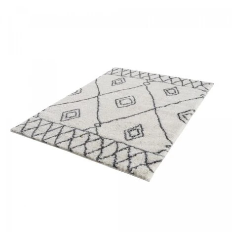 60x110 - Tapis Design Ethnique Moderne Tapis Jute Polyester - Tapis Entree Interieur Berbére - Petit Tapis D'Entrée D'Intérieur Idéal Pour L'Entrée 7 60x110 - Tapis Design Ethnique Moderne Tapis Jute Polyester - Tapis Entree Interieur Berbére - Petit Tapis D'Entrée D'Intérieur Idéal Pour L'Entrée – Image 5