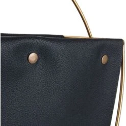 Porte-revues En Métal Doré Et Tissu Noir 11 Porte-revues En Métal Doré Et Tissu Noir -ATMOSPHERA || VIDAXL || Safavieh Soldes 33972858 5