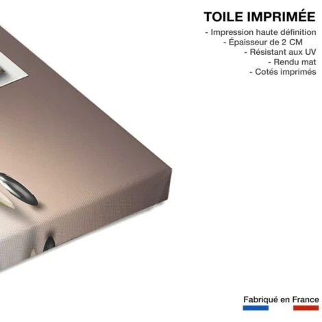 Tableau Graphique Fleurs D'orchidées - 80x50 Cm 5 Tableau Graphique Fleurs D'orchidées - 80x50 Cm – Image 3