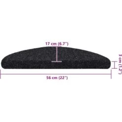 Tapis Autoadhésifs De Marches 5 Pcs Noir 56x17x3 Cm Aiguilleté VidaXL 9 Tapis Autoadhésifs De Marches 5 Pcs Noir 56x17x3 Cm Aiguilleté VidaXL -ATMOSPHERA || VIDAXL || Safavieh Soldes 35097825 3