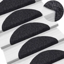 Tapis Autoadhésifs De Marches 5 Pcs Noir 56x17x3 Cm Aiguilleté VidaXL 10 Tapis Autoadhésifs De Marches 5 Pcs Noir 56x17x3 Cm Aiguilleté VidaXL -ATMOSPHERA || VIDAXL || Safavieh Soldes 35097825 4