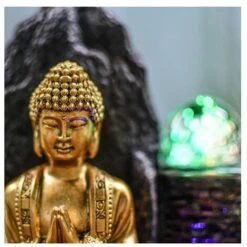 Fontaine Bouddha Haka - L 15 X L 20 X H 25 Cm - LED - Livraison Gratuite 10 Fontaine Bouddha Haka - L 15 X L 20 X H 25 Cm - LED - Livraison Gratuite -ATMOSPHERA || VIDAXL || Safavieh Soldes 35601687 4