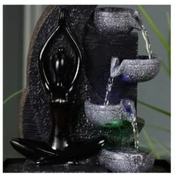 Fontaine Yama - L 10 X L 25 X H 25 Cm - LED - Livraison Gratuite -ATMOSPHERA || VIDAXL || Safavieh Soldes 35601689 3