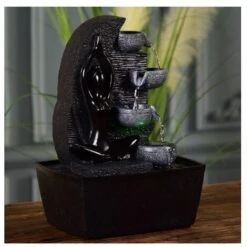 Fontaine Yama - L 10 X L 25 X H 25 Cm - LED - Livraison Gratuite -ATMOSPHERA || VIDAXL || Safavieh Soldes 35601689 5