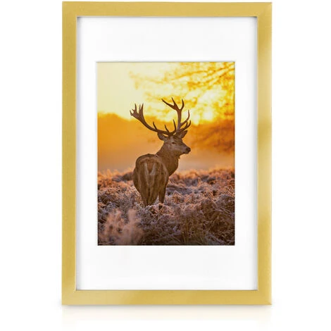 Bomoe Passion Set De 18 Cadres Photos Passion Lot Pour Décoration Murale Pour Chambre Salon Bureau Maison Or 5 Bomoe Passion Set De 18 Cadres Photos Passion Lot Pour Décoration Murale Pour Chambre Salon Bureau Maison Or – Image 3