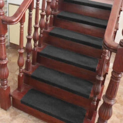 SiFree®Lot De 15 Tapis D'escalier Marchette Escalier 65x25 Cm Noir 8 SiFree®Lot De 15 Tapis D'escalier Marchette Escalier 65x25 Cm Noir -ATMOSPHERA || VIDAXL || Safavieh Soldes 37289541 3