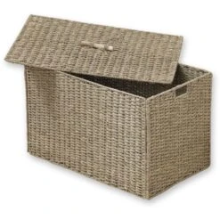 Coffre Pliable En Jonc De Mer Avec Couvercle - Casâme -ATMOSPHERA || VIDAXL || Safavieh Soldes 38047643 5