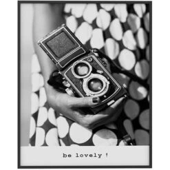 Impression Vintage Photo Appareil Photo Noir Et Blanc 40x50cm Variety Jauki -ATMOSPHERA || VIDAXL || Safavieh Soldes 38699403 2