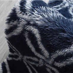 Tapis Salon Shaggy 160 X 230 Cm - Descente De Lit Tapis Poils Longs Pour Salon Chambre Canapé (Gris Foncé Avec Motif) -ATMOSPHERA || VIDAXL || Safavieh Soldes 39299973 3