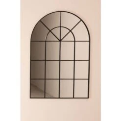 Miroir Mural En Métal Effet Fenêtre (135x92 Cm) Paola SKLUM Noir -ATMOSPHERA || VIDAXL || Safavieh Soldes 40208807 3