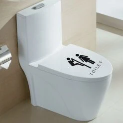 Autocollants Muraux De Toilette Imperméables Amovible Siège De Toilette Porte De Salle De Bains WC Sign Etanche Stickers Muraux (C) 9 Autocollants Muraux De Toilette Imperméables Amovible Siège De Toilette Porte De Salle De Bains WC Sign Etanche Stickers Muraux (C) -ATMOSPHERA || VIDAXL || Safavieh Soldes 40435034 3