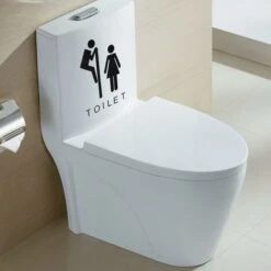 Autocollants Muraux De Toilette Imperméables Amovible Siège De Toilette Porte De Salle De Bains WC Sign Etanche Stickers Muraux (C) 10 Autocollants Muraux De Toilette Imperméables Amovible Siège De Toilette Porte De Salle De Bains WC Sign Etanche Stickers Muraux (C) -ATMOSPHERA || VIDAXL || Safavieh Soldes 40435034 4