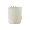 Photophore Verre Et Plumes Ivoire Ysarg 8 Cm -ATMOSPHERA || VIDAXL || Safavieh Soldes 40639896 1