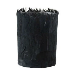 Photophore Verre Et Plumes Noires Ysarg 9 Photophore Verre Et Plumes Noires Ysarg -ATMOSPHERA || VIDAXL || Safavieh Soldes 40639906 3