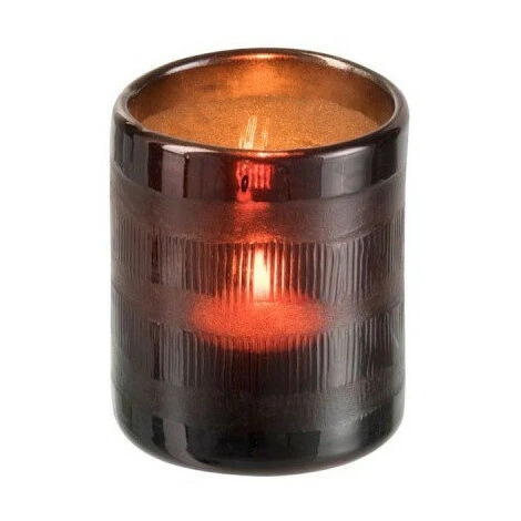 Photophore Verre Marron Narsh 8 Cm 4 Photophore Verre Marron Narsh 8 Cm – Image 2