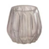 Photophore Verre Rose Corali -ATMOSPHERA || VIDAXL || Safavieh Soldes 40649081 1