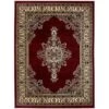 Tapis Salon Chambre Oriental Marocain Classique CASA (Rouge - 80x150cm)