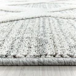 Tapis En Relief Berbère ESMIYA Crème (60x110cm) -ATMOSPHERA || VIDAXL || Safavieh Soldes 42195084 3