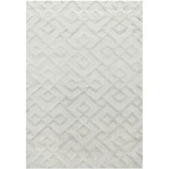 Tapis En Relief Berbère MUDA Crème (60x110cm)