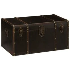 Lot De 3 Malles British Flower - Atmosphera -ATMOSPHERA || VIDAXL || Safavieh Soldes 42861999 5