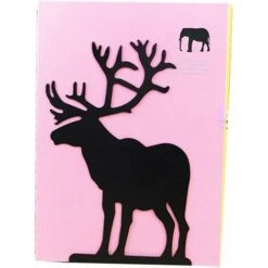 Serre Livre Serre-livres En Métal Antidérapant Avec Motif D'élan Et D'élan - Noir -ATMOSPHERA || VIDAXL || Safavieh Soldes 43186592 4